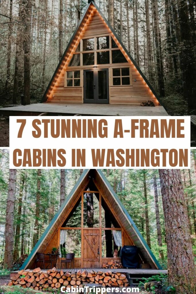 A-Frame Cabin Rentals Washington