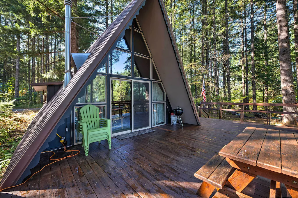 Alpine Annies A-Frame Cabin in Washington