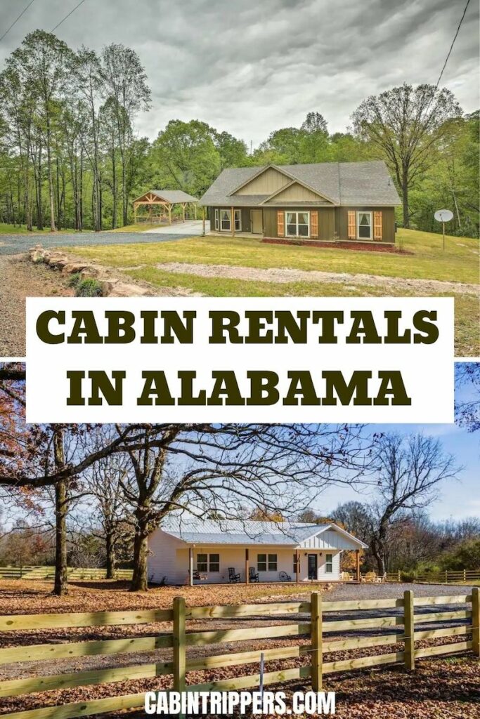 Top 12 Coolest Cabin Rentals in Alabama Cabin Trippers