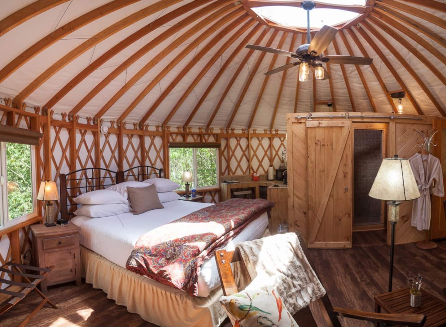 Cedar Falls Yurt - Romantic Rental in Hocking Hills