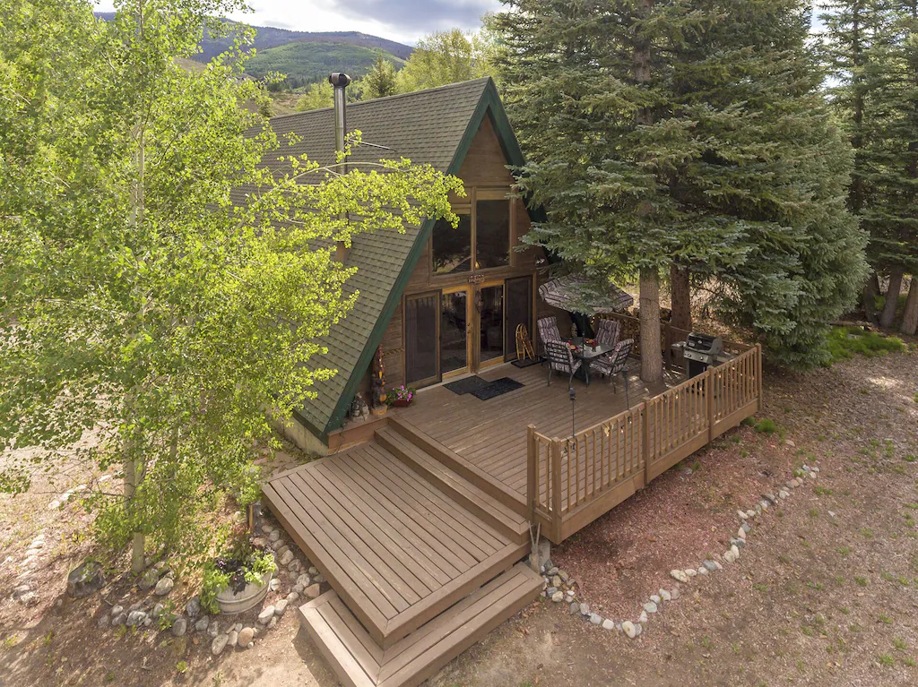 Colorado A-Frame Cabin on The Blue River