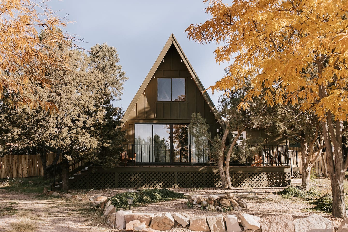 Dog Friendly A-Frame Cabin Rental in Arizona