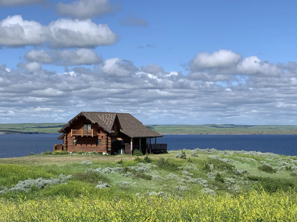 Lake Oahe Cabin Secluded Cabin Rental in South Dakota