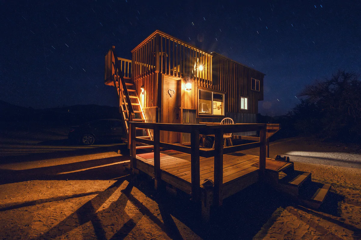 Peacock Tiny House near Las Vegas