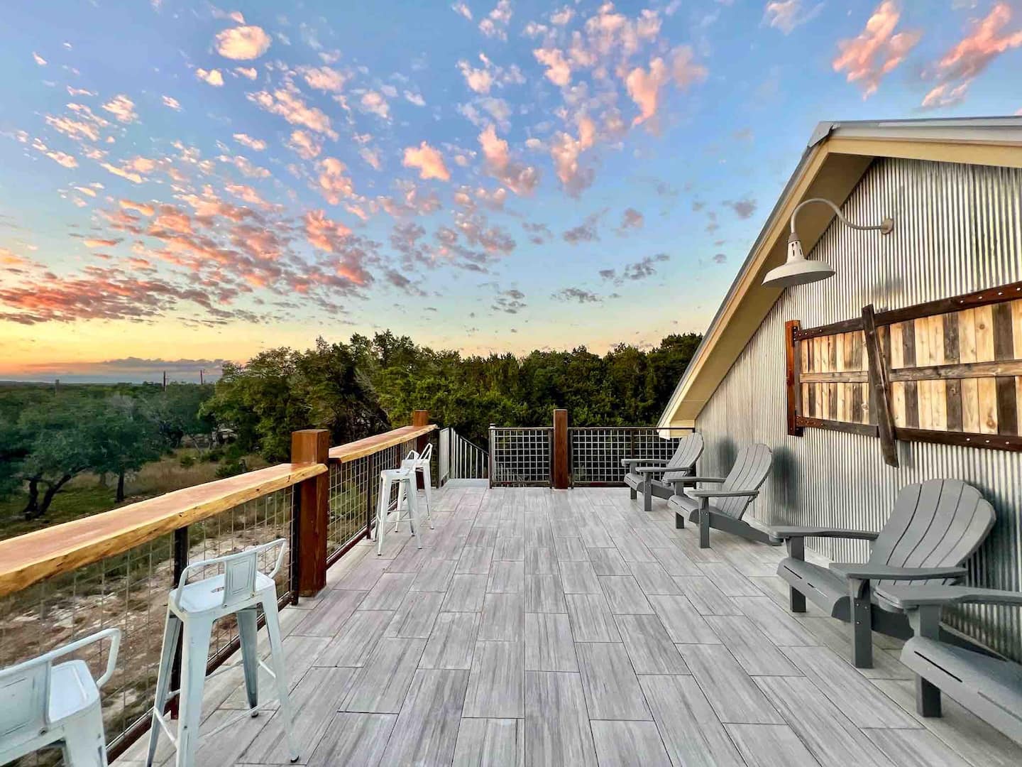 Sunset Cabin on the Blanco River