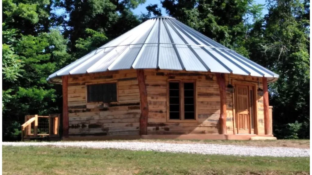 The Mountaineer Rustic Yurt Cabin in West Virginia