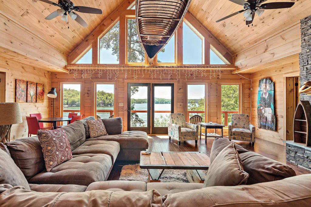 The Nest Luxury Lakefront Cabin Rental in North Carolina