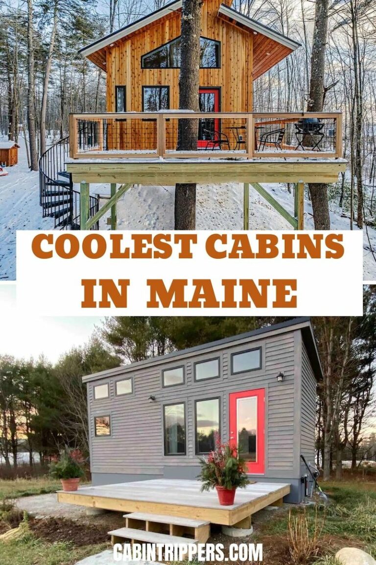 9 Coolest Cabin Rentals in Maine For Your Bucket List Cabin Trippers