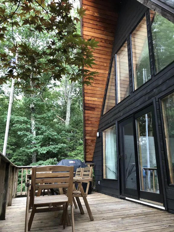 Chalet A-Frame Cabin Rental New York