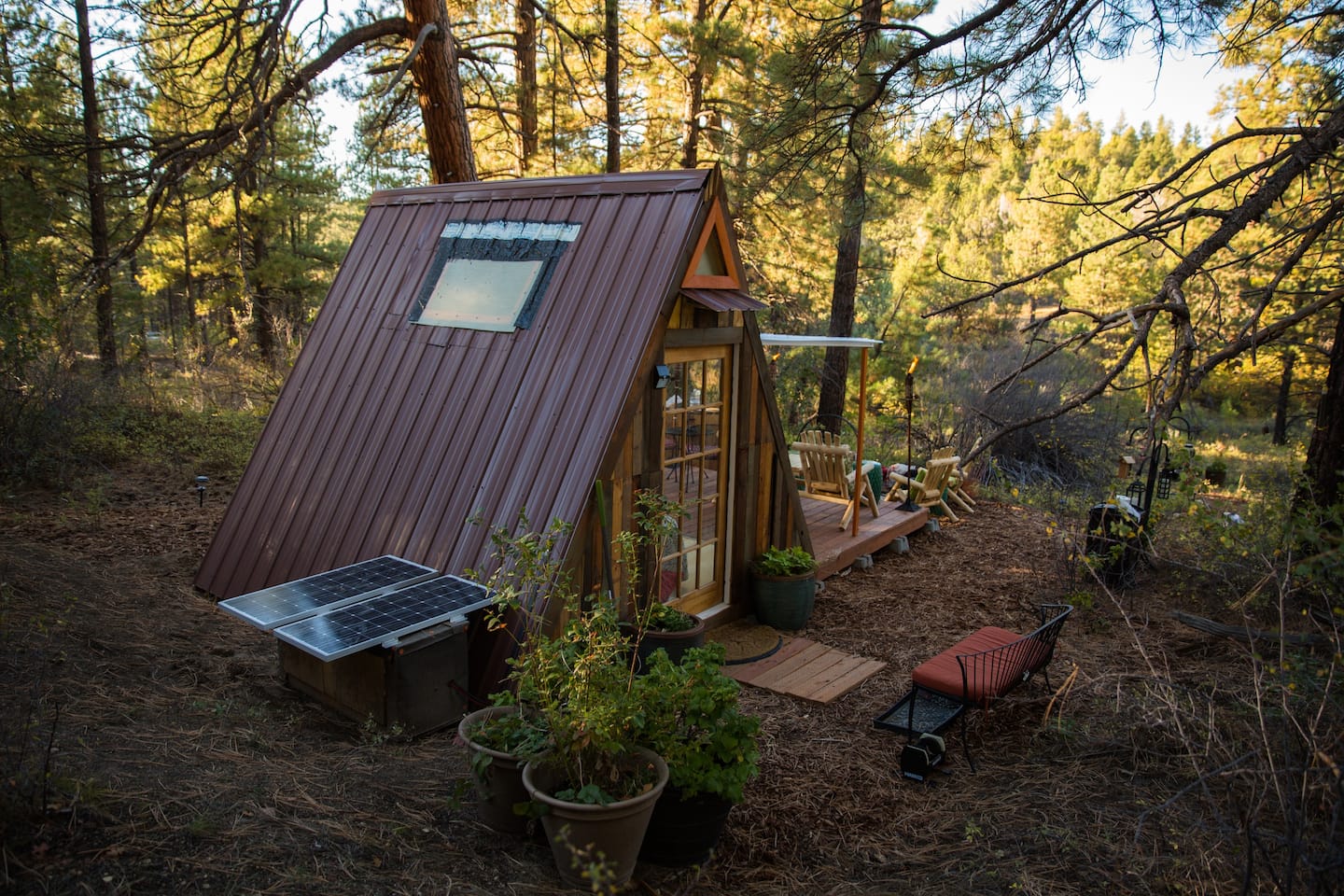 Convertible A-Frame Cabin in Utah