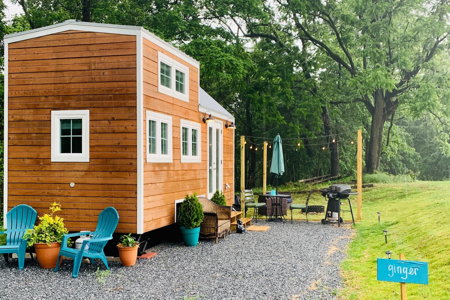 Ginger the Tiny Zen House Cabin Rental Maryland