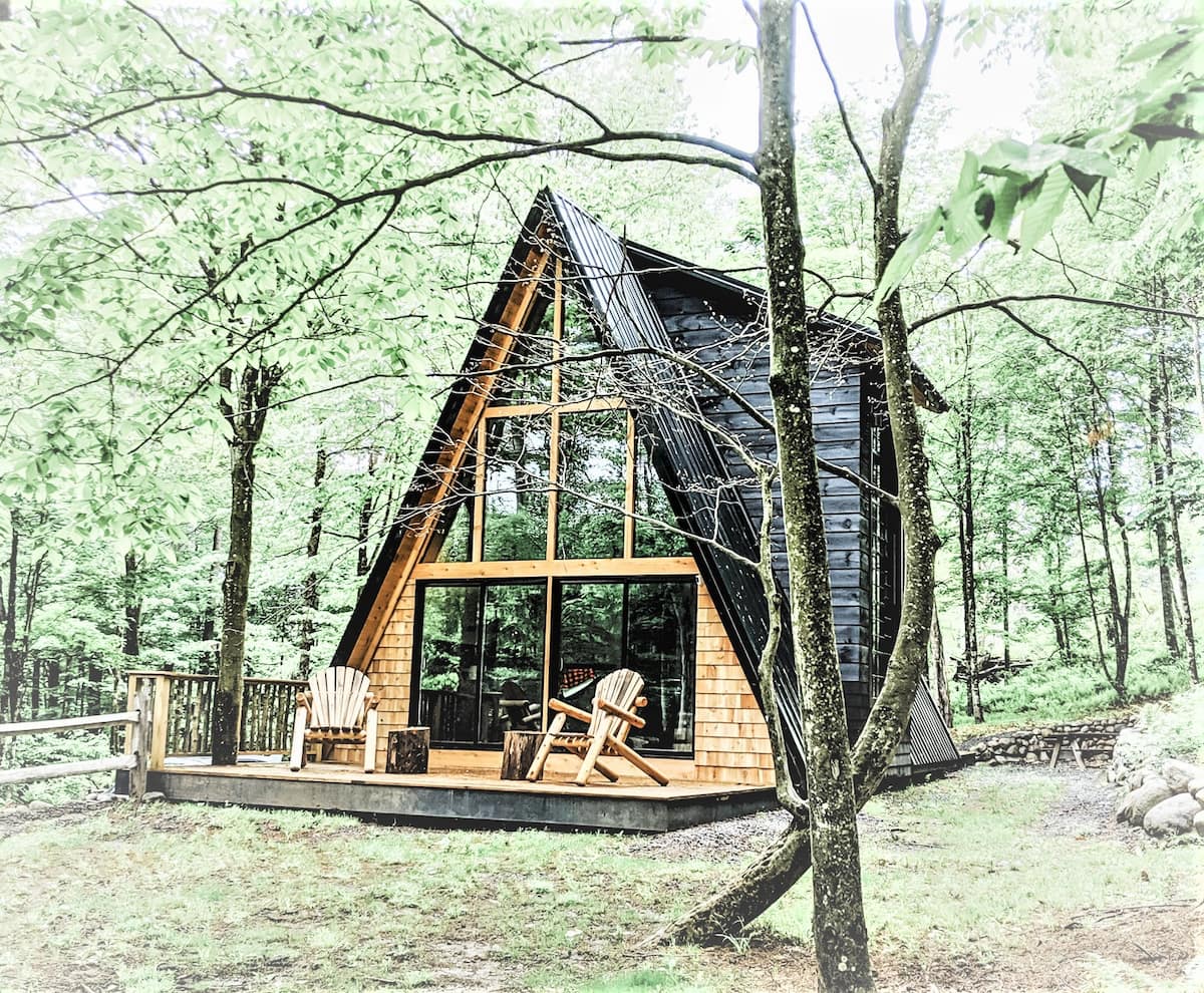 The A-Frame Cabin at Evergreen Cabins