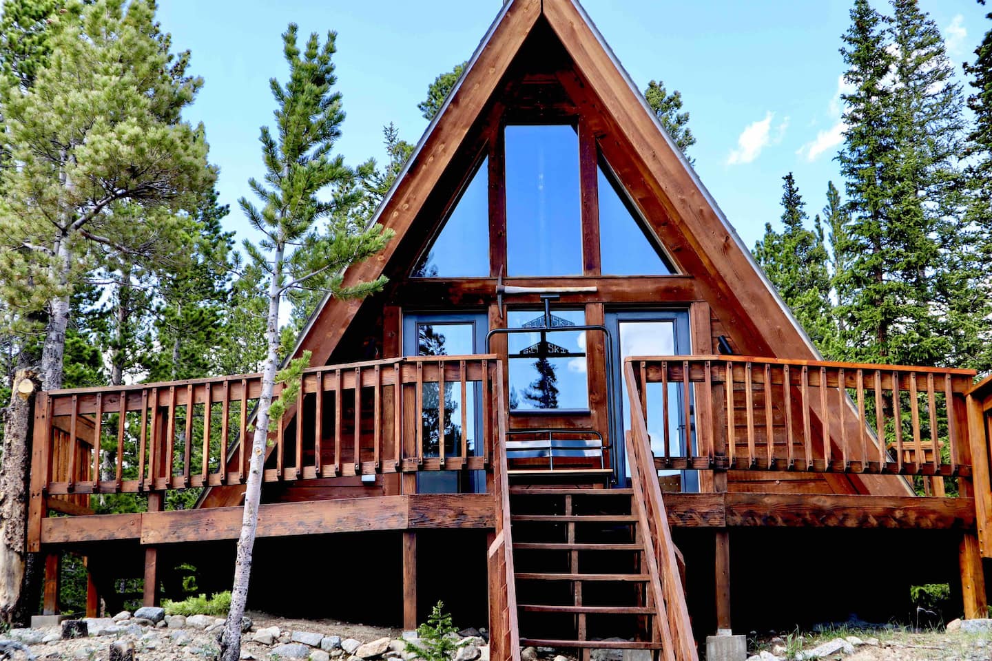 The Alpine A Frame - Secluded Cabin Rental Colorado
