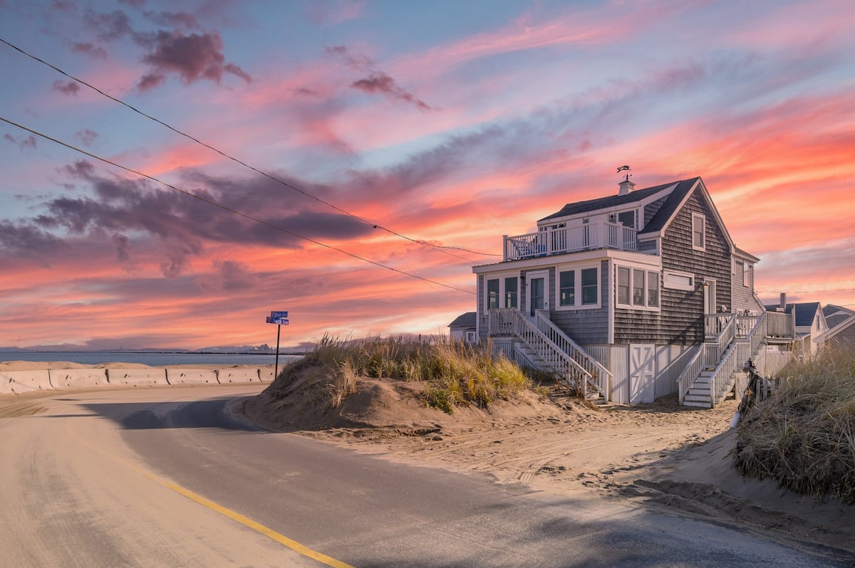 The Beach House Cabin Rental in Maine