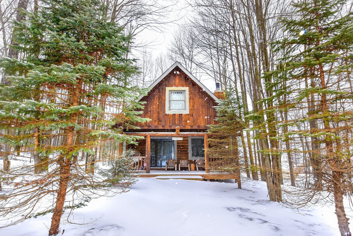 The Deep Creek Cabin With Hot Tub Airbnb