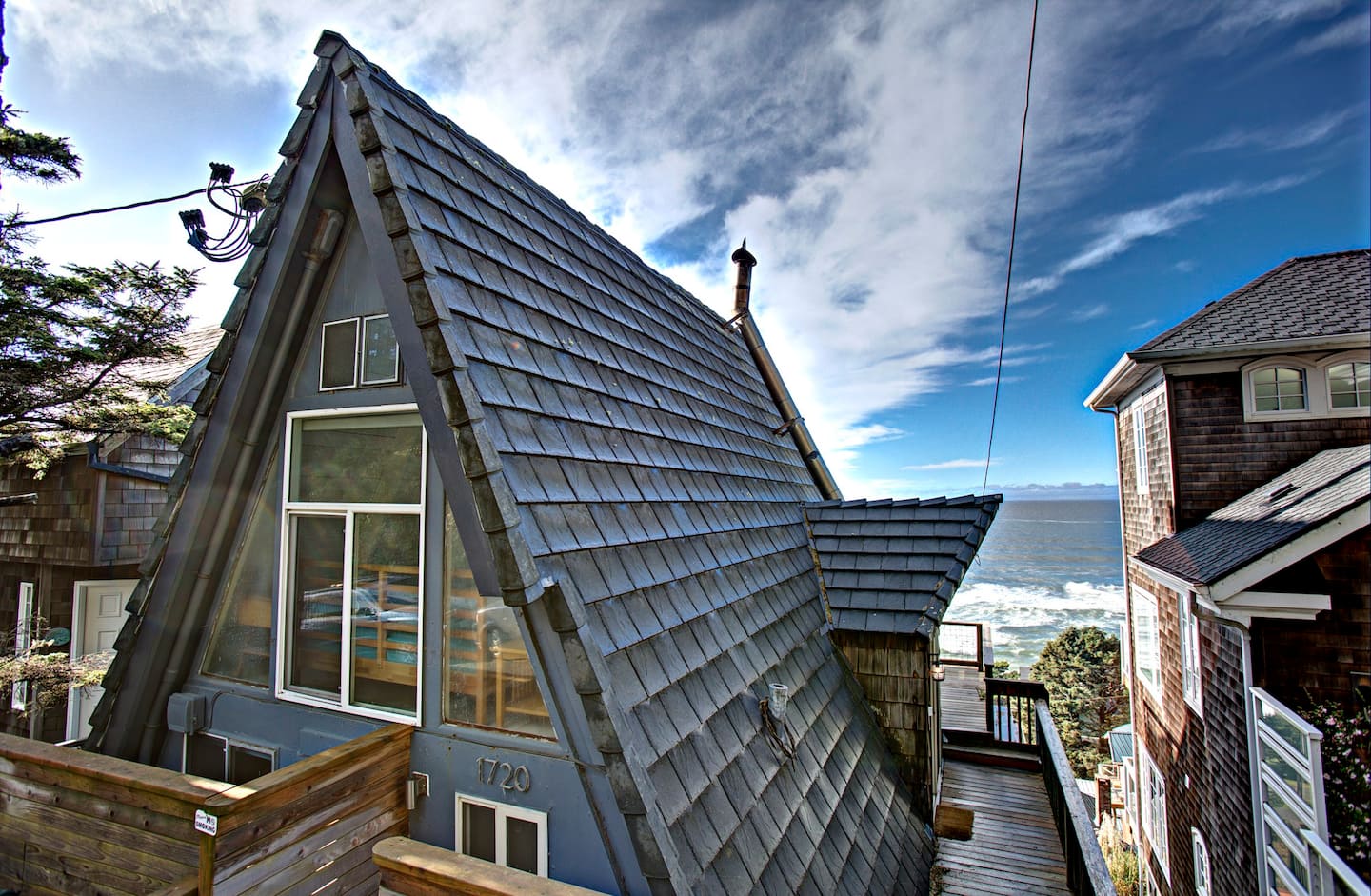 Unique Oceanside A-Frame Cabin in Oregon