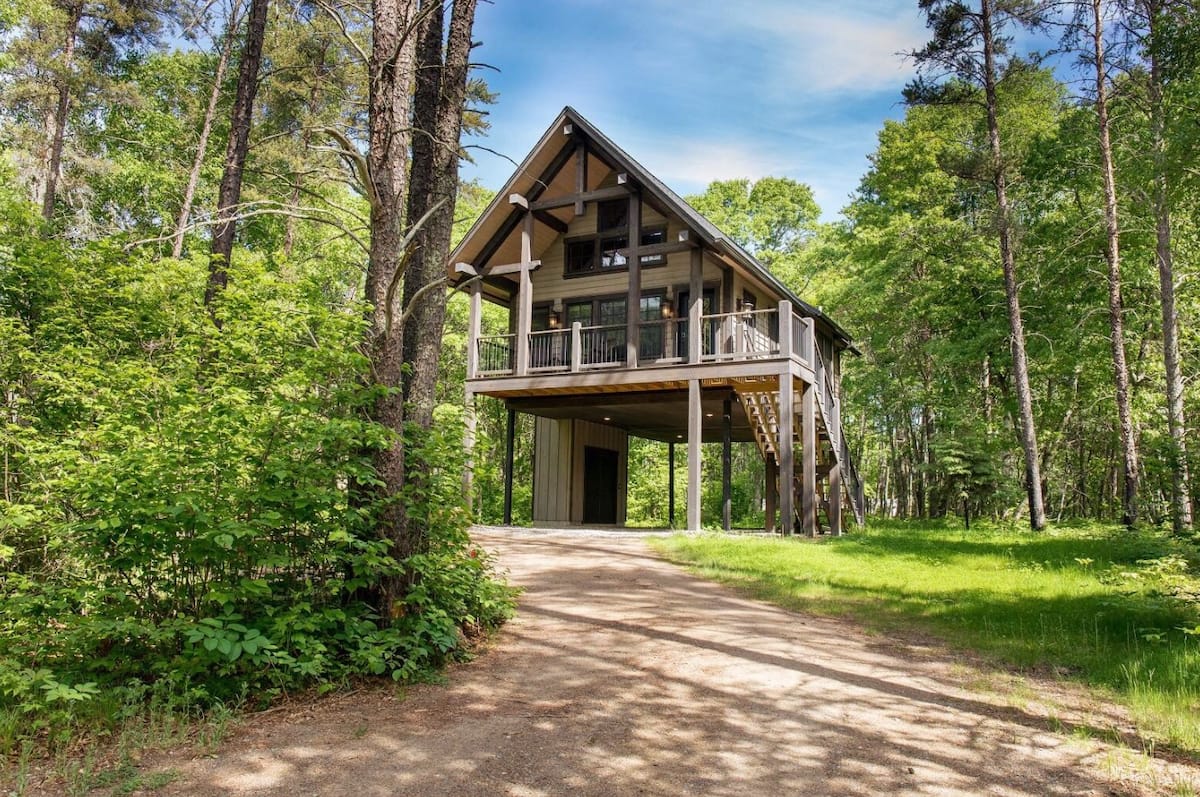 Up North Cabin in the Trees Minnesota