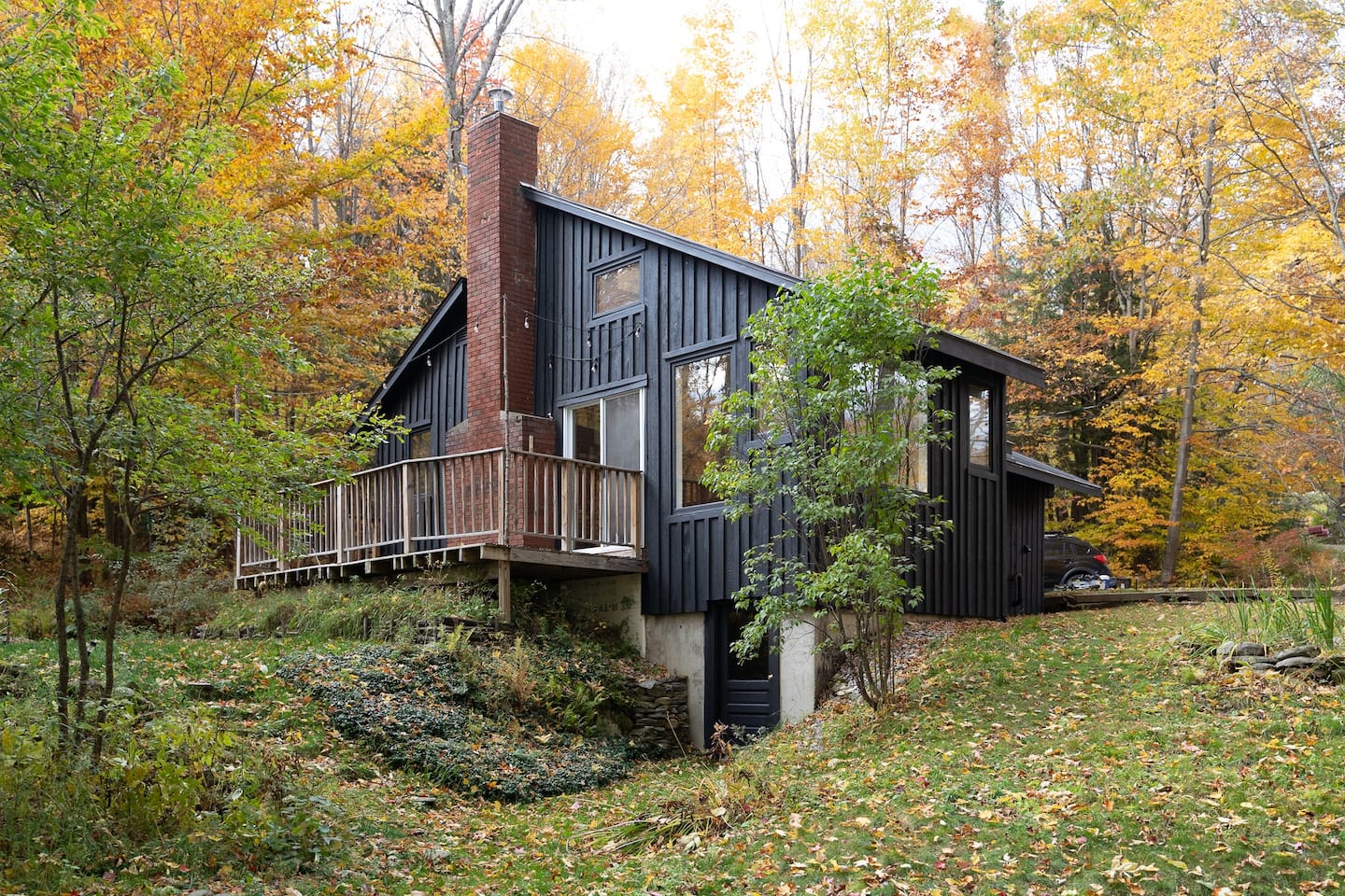  Cabin in Vermont Forest