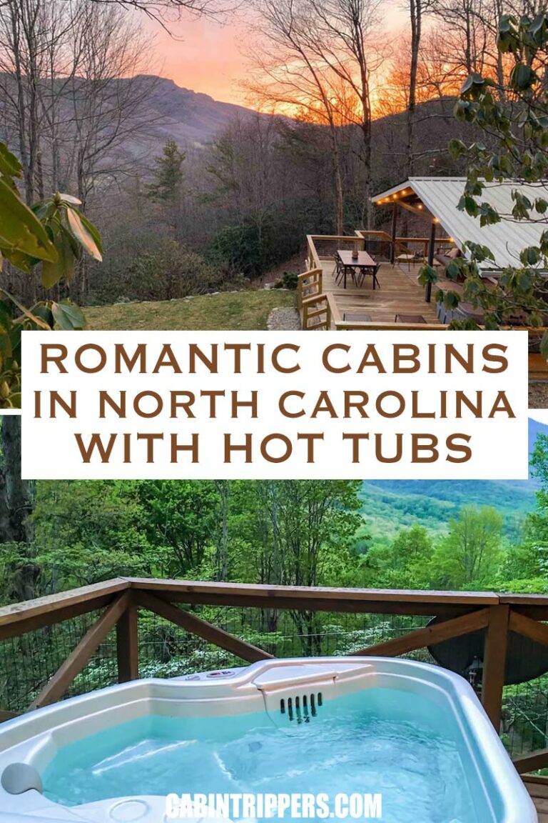 TOP 12 Romantic Cabins In North Carolina With Hot Tubs - Cabin Trippers