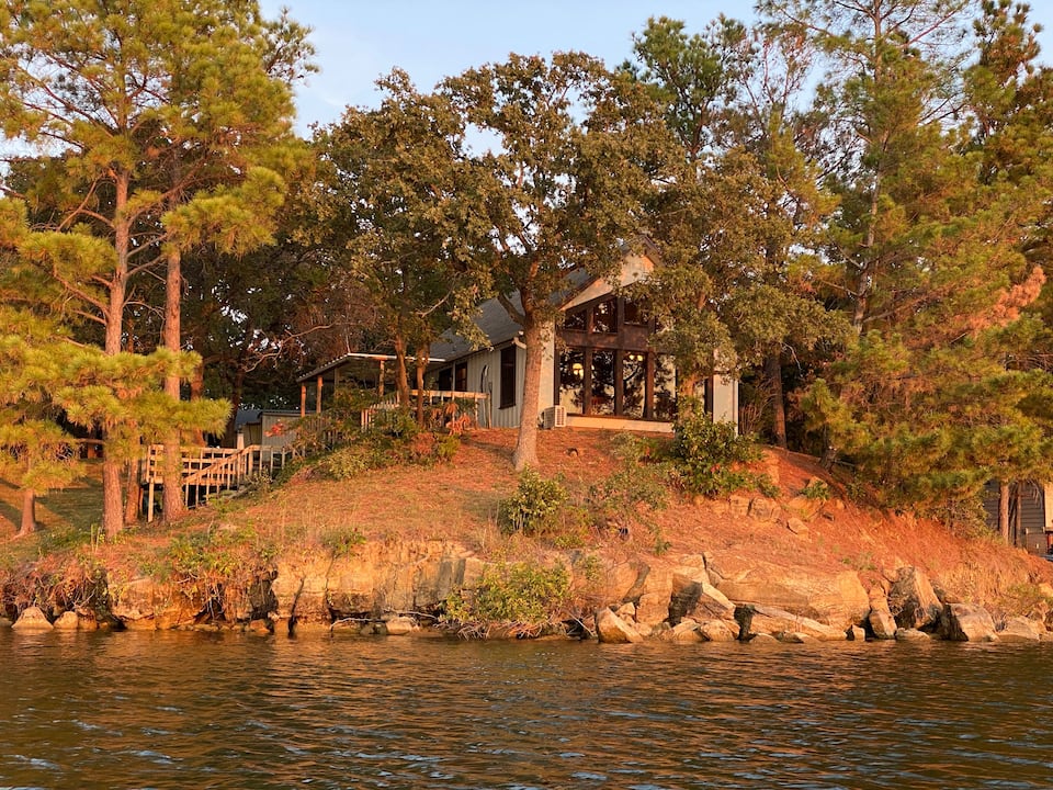 Hidden Rustic Lakefront Secluded Cabins Texas