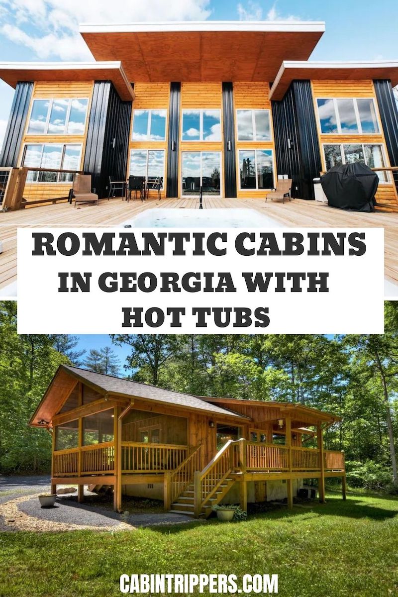 Romantic Cabins in Georgia with Hot Tubs