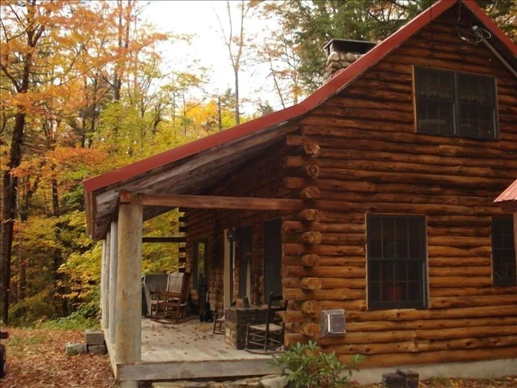 Romantic Log Cabin in Jackson New Hampshire