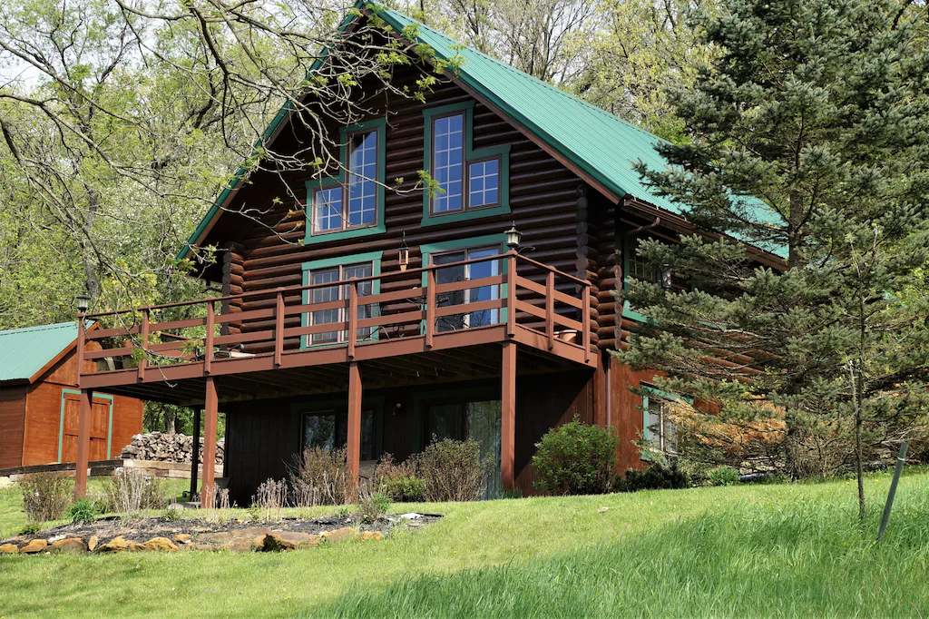 Rustic Magical Log Cabin in Wisconsin