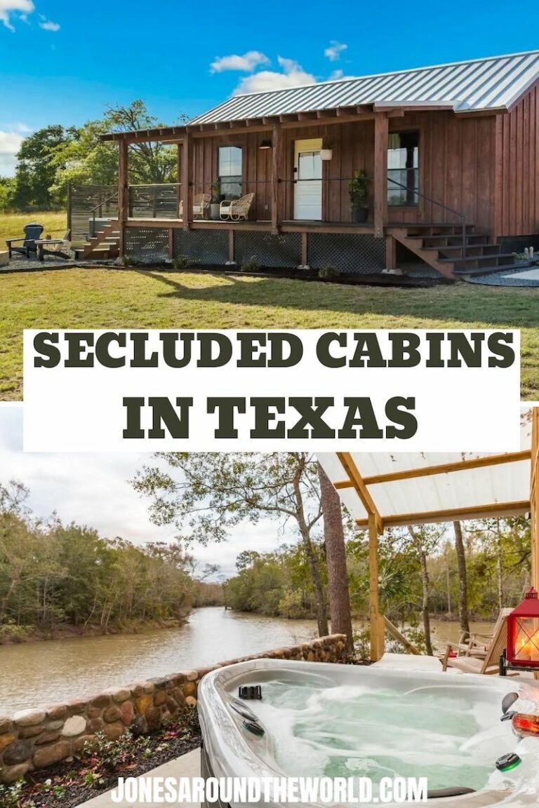 15 Secluded Cabins In Texas For A Remote Getaway - Cabin Trippers