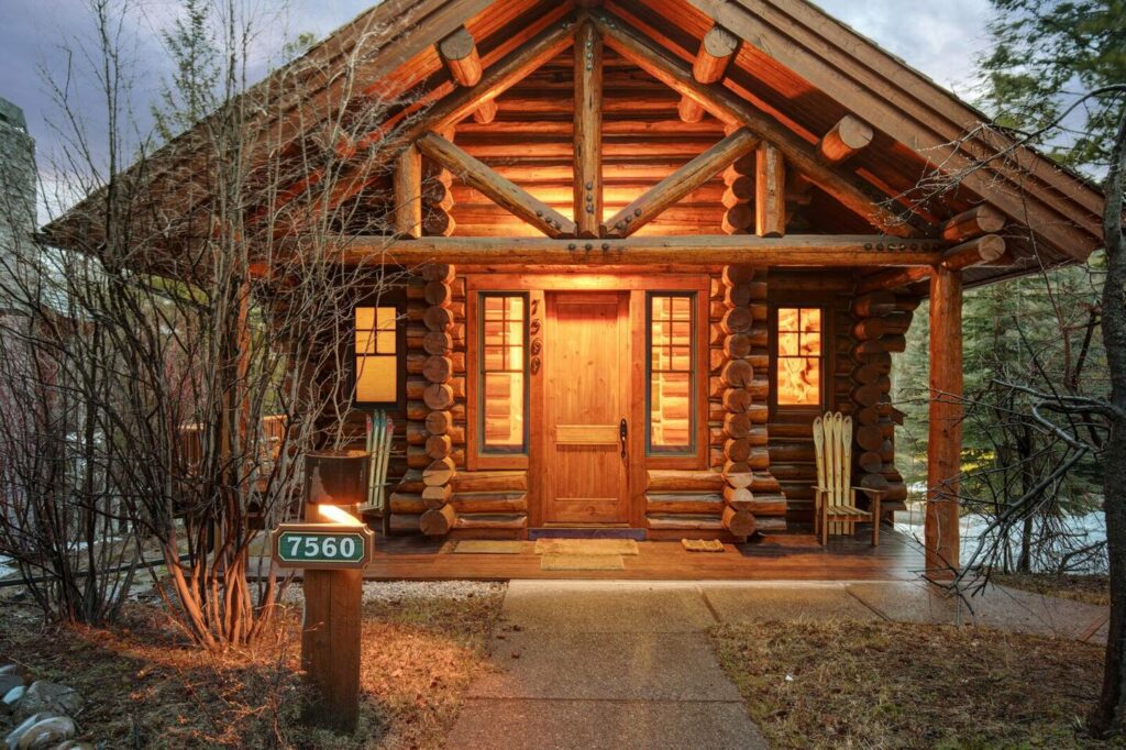 Abode Log Cabin Wyoming Airbnb