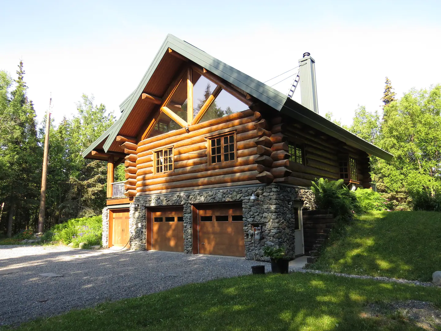 Anchorage Romantic Log Cabin