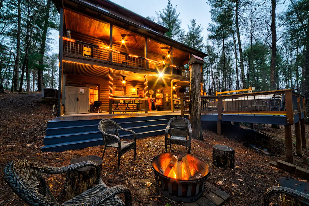 Big Timber Lodge Secluded Luxury Cabin in Georgia