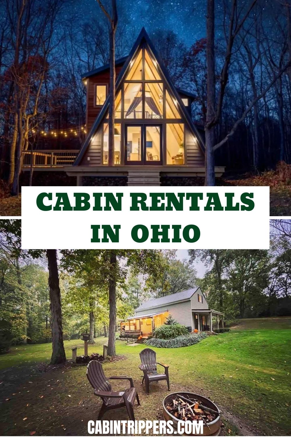 13 Incredible Cabin Rentals In Ohio To Rent In 2023 - Cabin Trippers