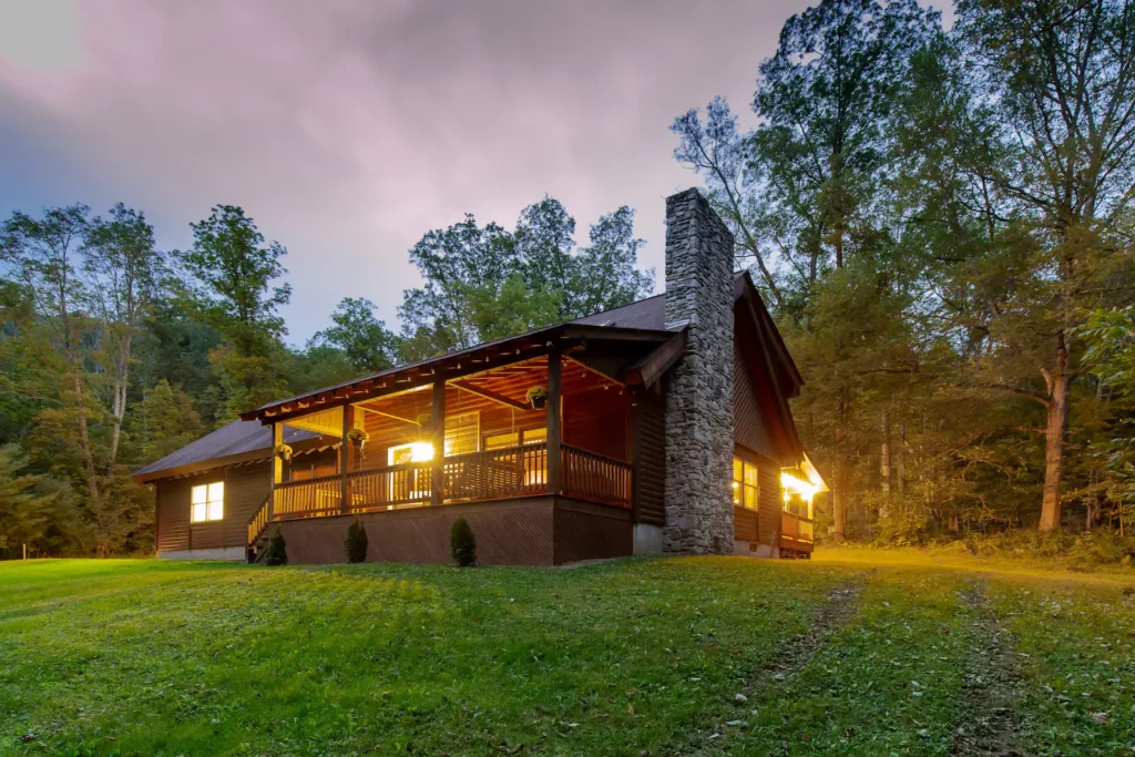 Fireside Cabin Rental in Pennsylvania