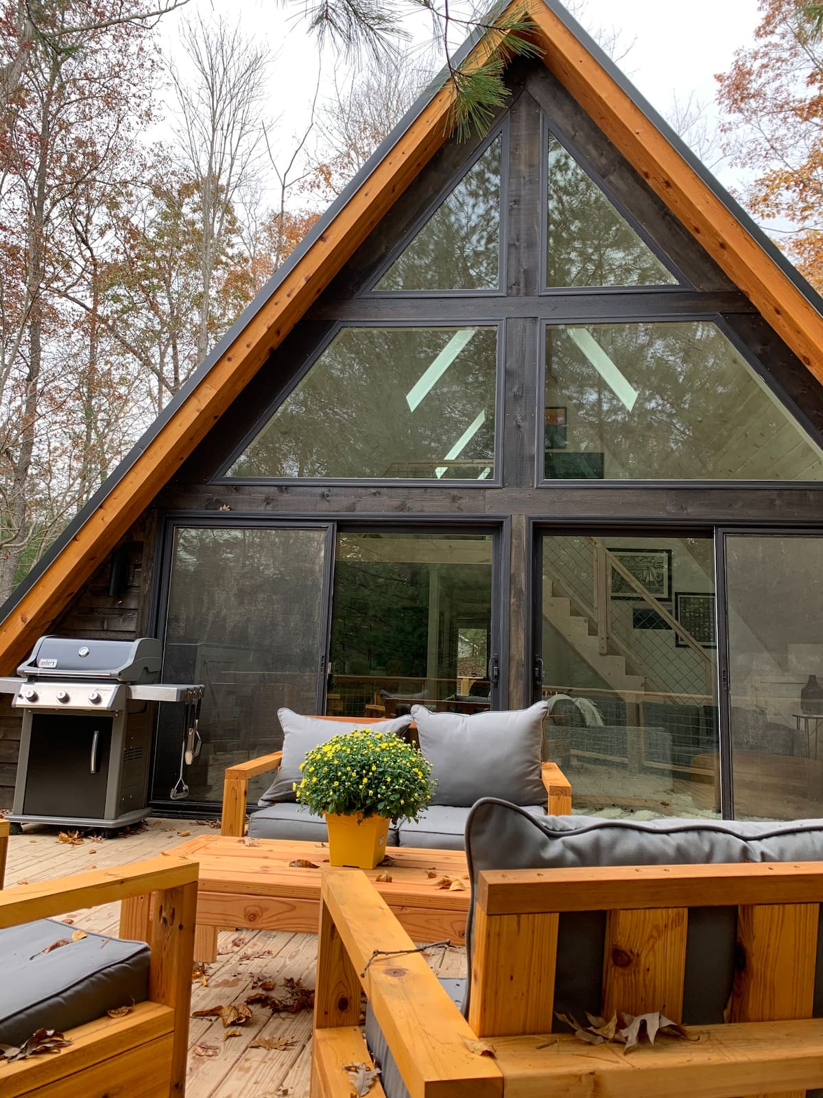 Lost River Blackbird A-Frame Secluded Cabin