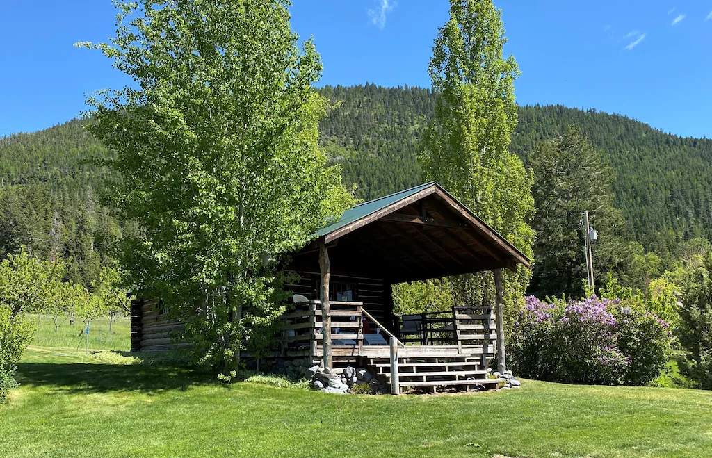 Montana Log Studio Cabin