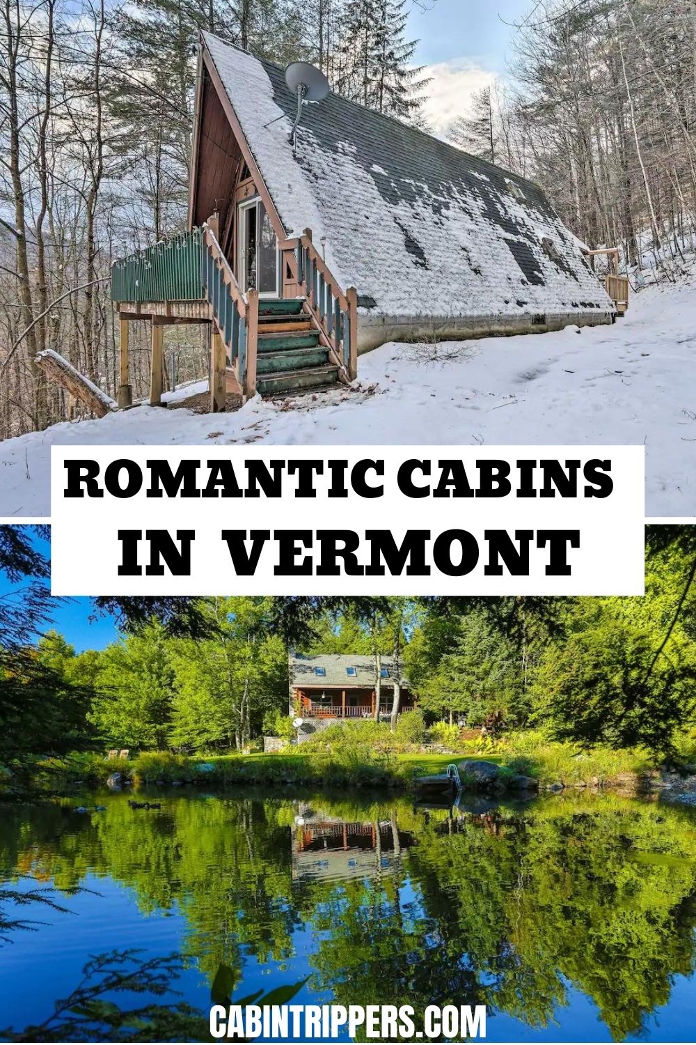 TOP 13 Romantic Cabins In Vermont With Hot Tubs - Cabin Trippers