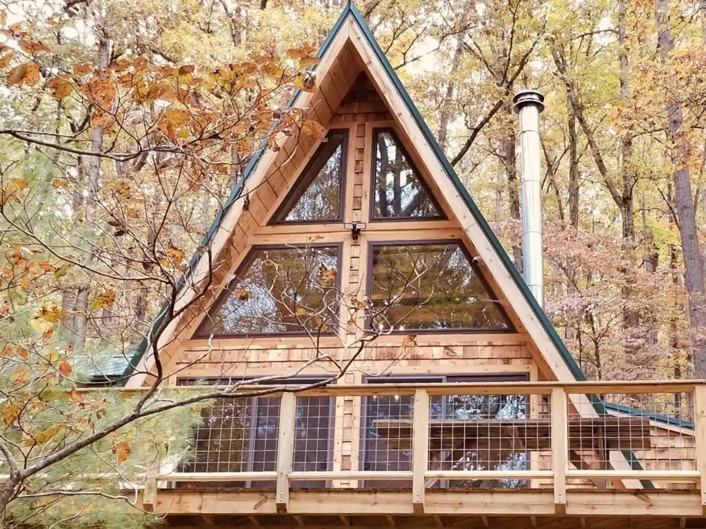 Santi’s Lost Stream Secluded A-Frame Cabin