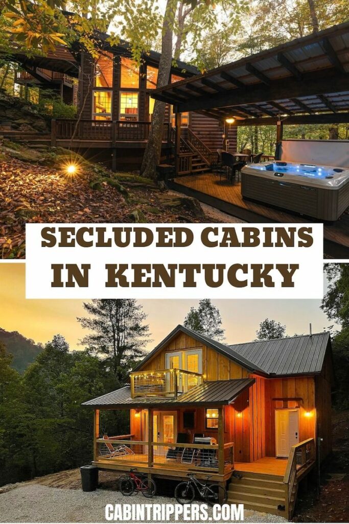 Unsatisfactory Sign alley 12 Best Secluded Cabins in Kentucky, USA - Cabin Trippers