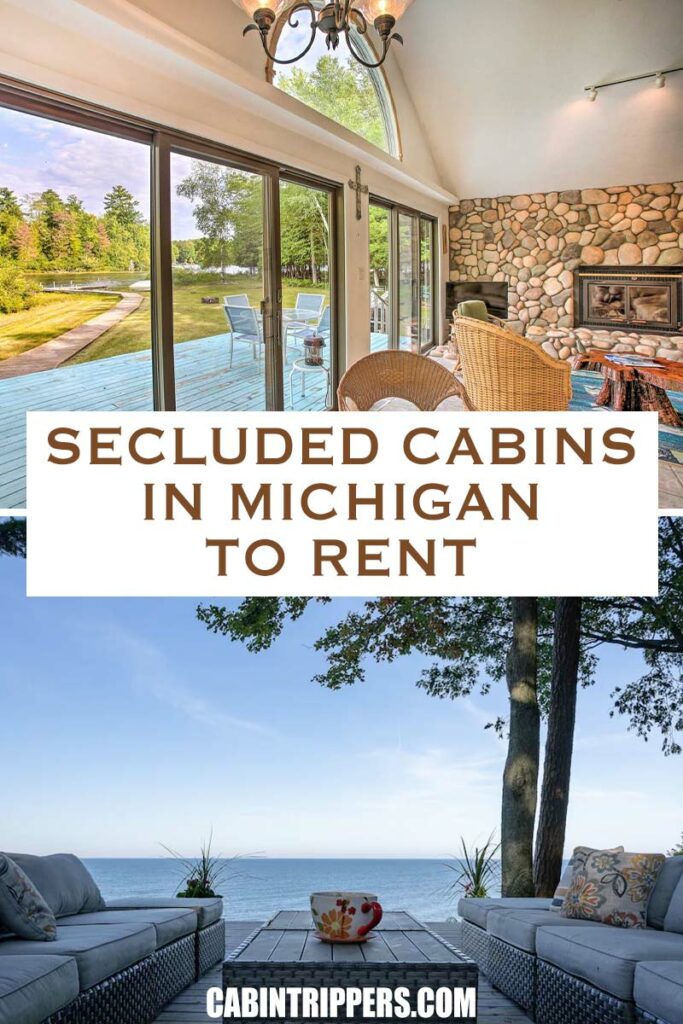 Pin It: Secluded Cabins in Michigan To Rent