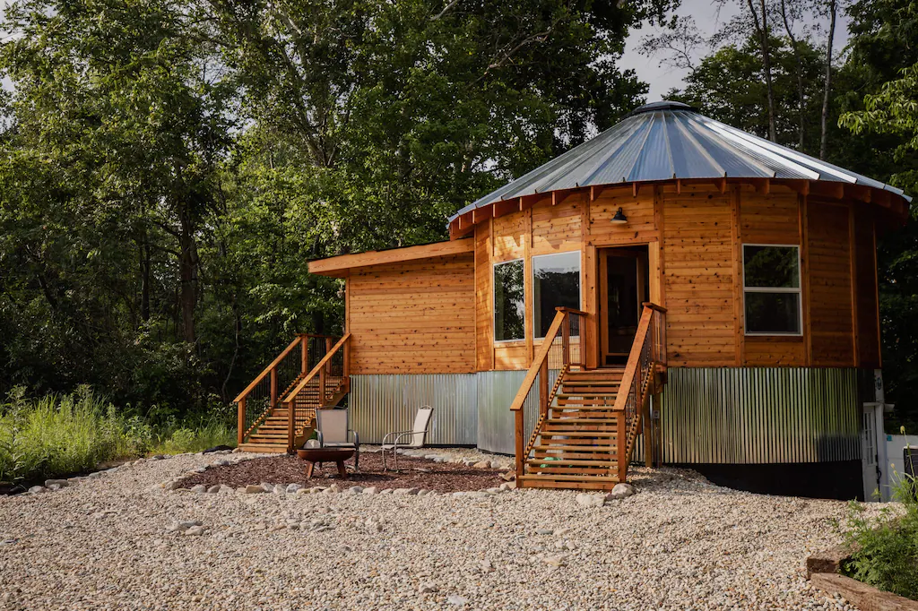 Secluded Yurt Rental Indiana
