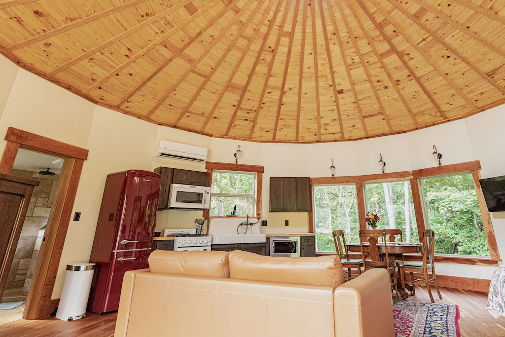 Secluded Yurt Rental Indiana