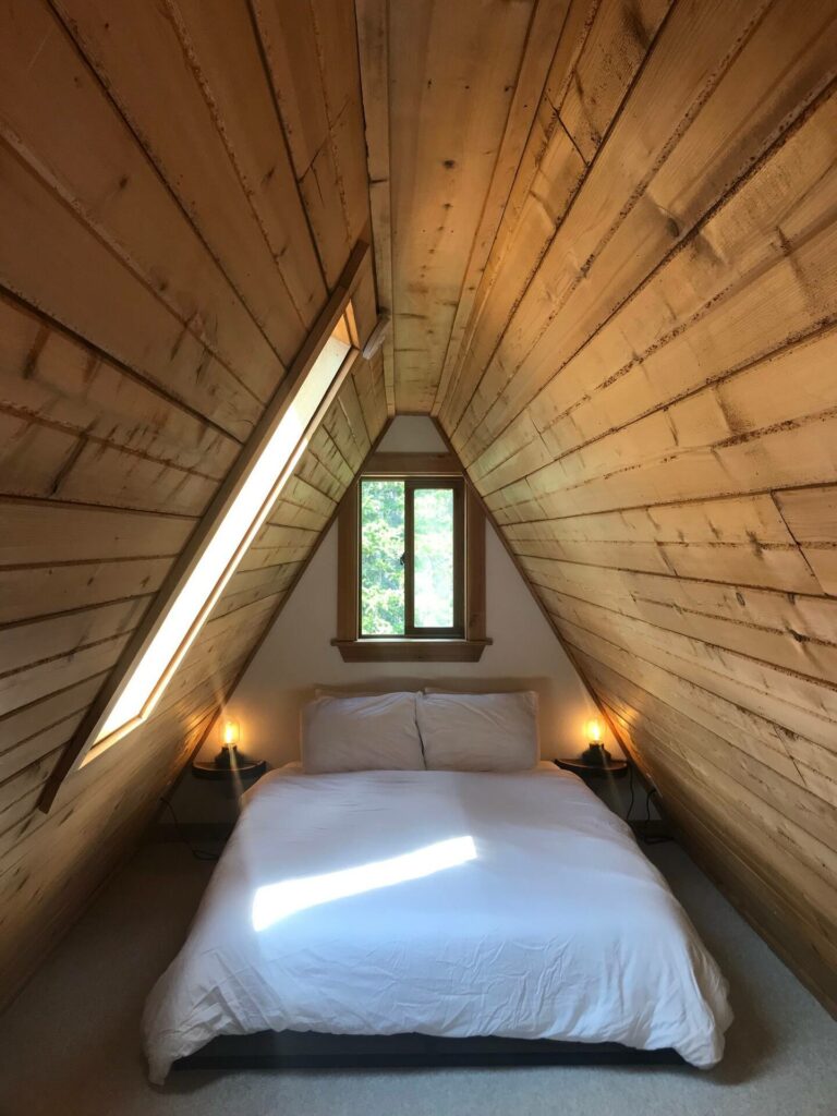 Cabin Loft Bedroom