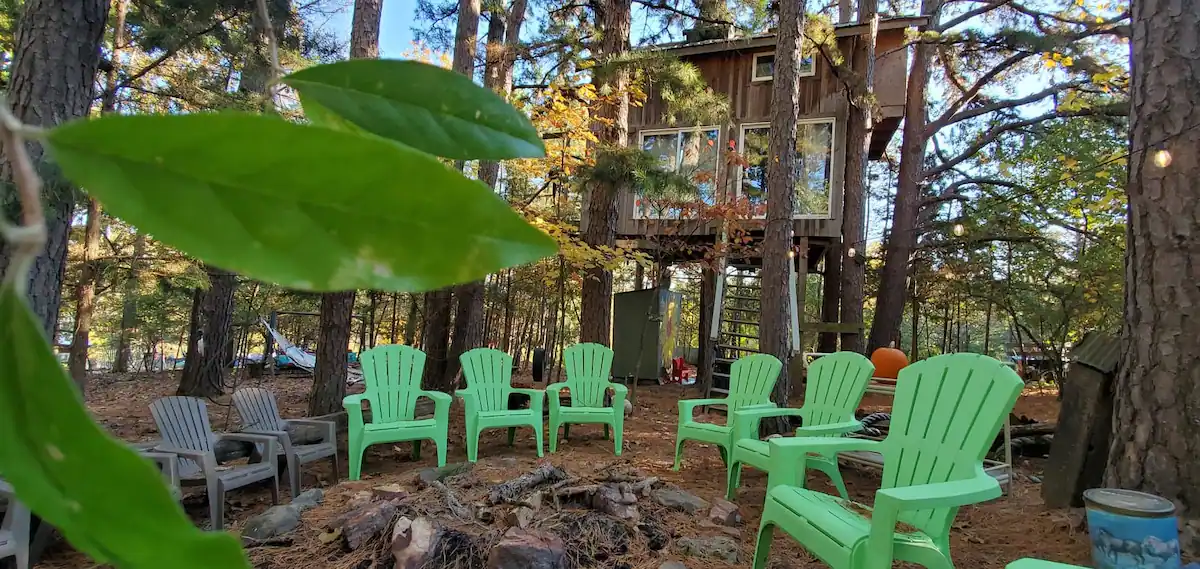 Enchanted Treehouse Cabin on Family Fun Farm Escape