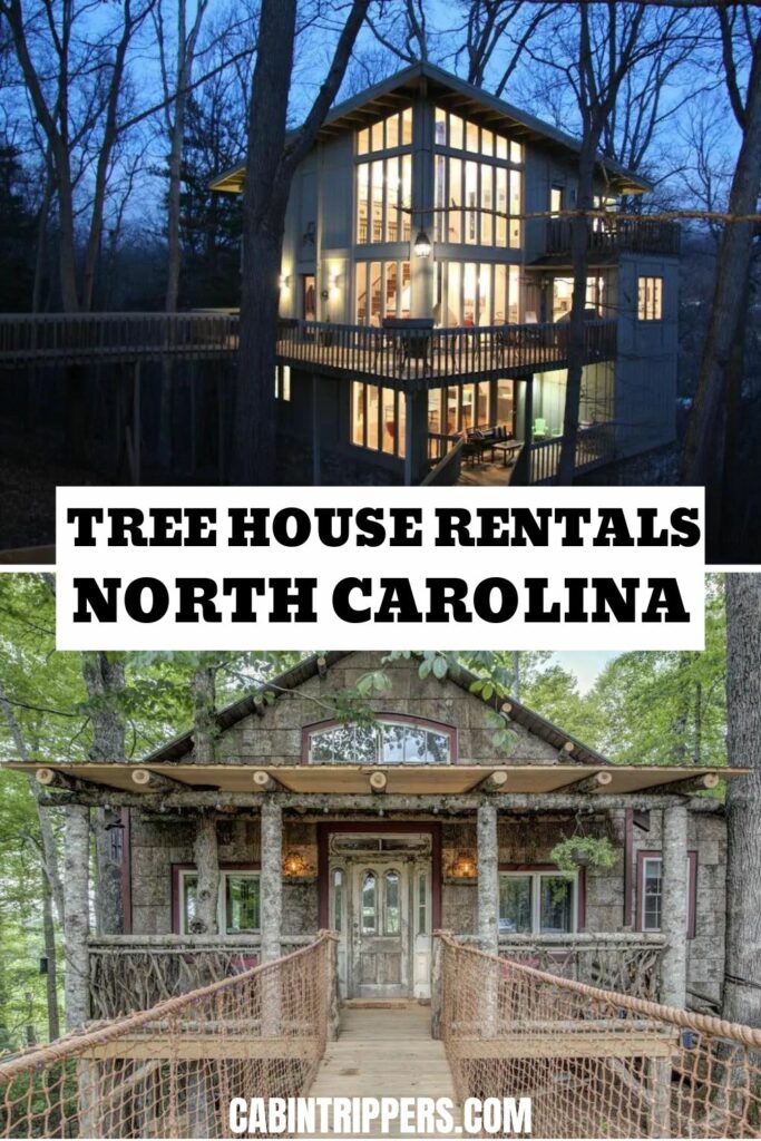Treehouse Rentals North Carolina