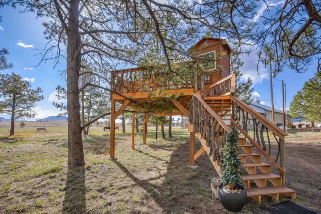 Colorado Tree House with Mountain Views