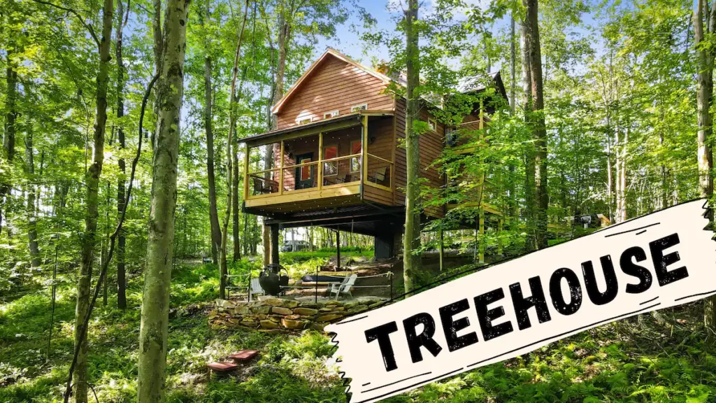 Ohiopyle Luxury Treehouse Rental in Pennsylvania