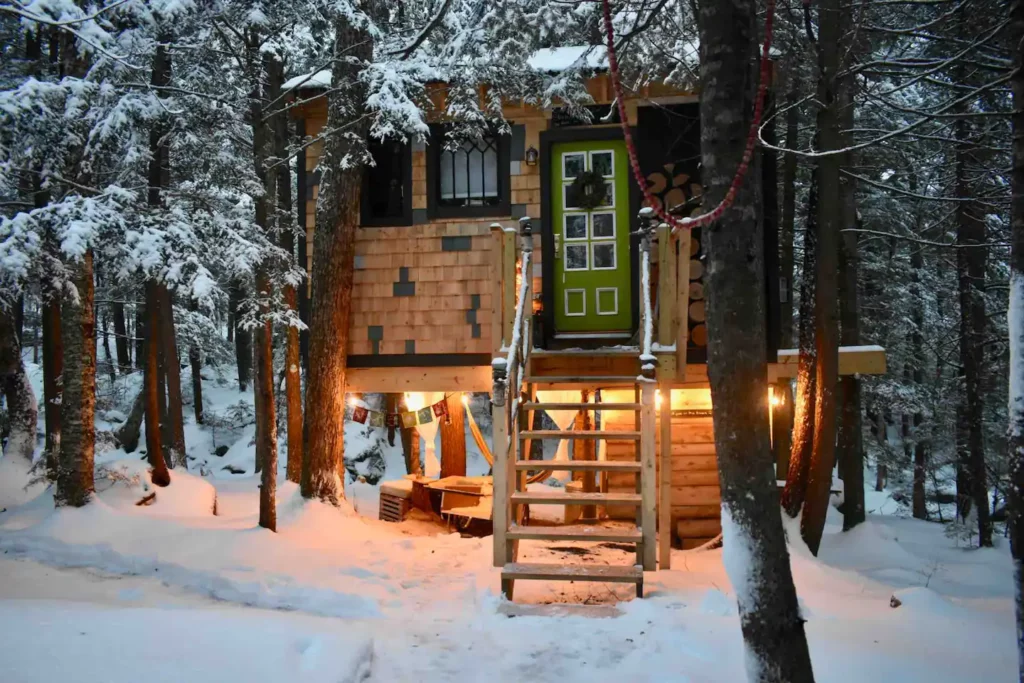 Stone City Treehouse Vermont Airbnb
