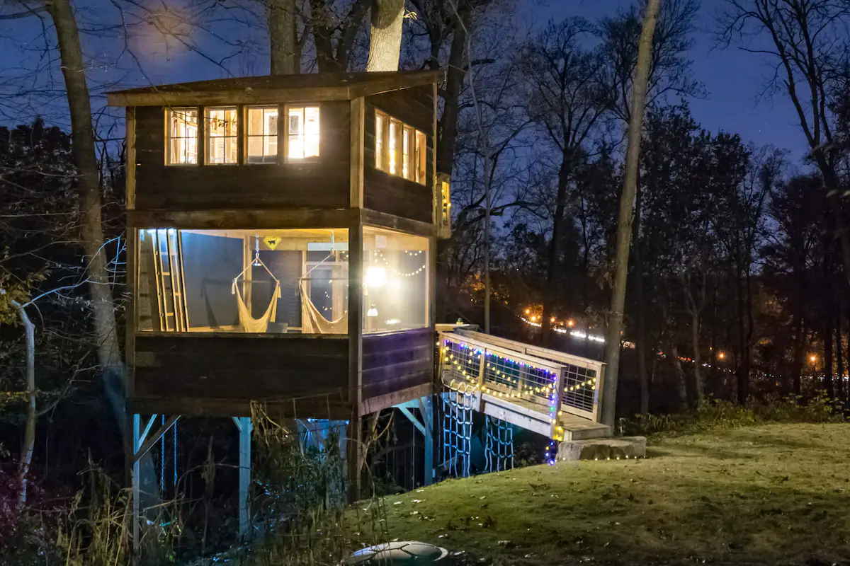 Trailside Treehouse Rental Virginia