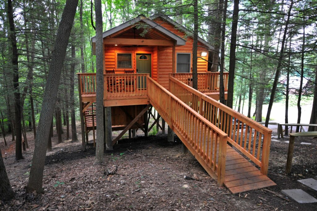 Treehouse Cabins at Pine Haven