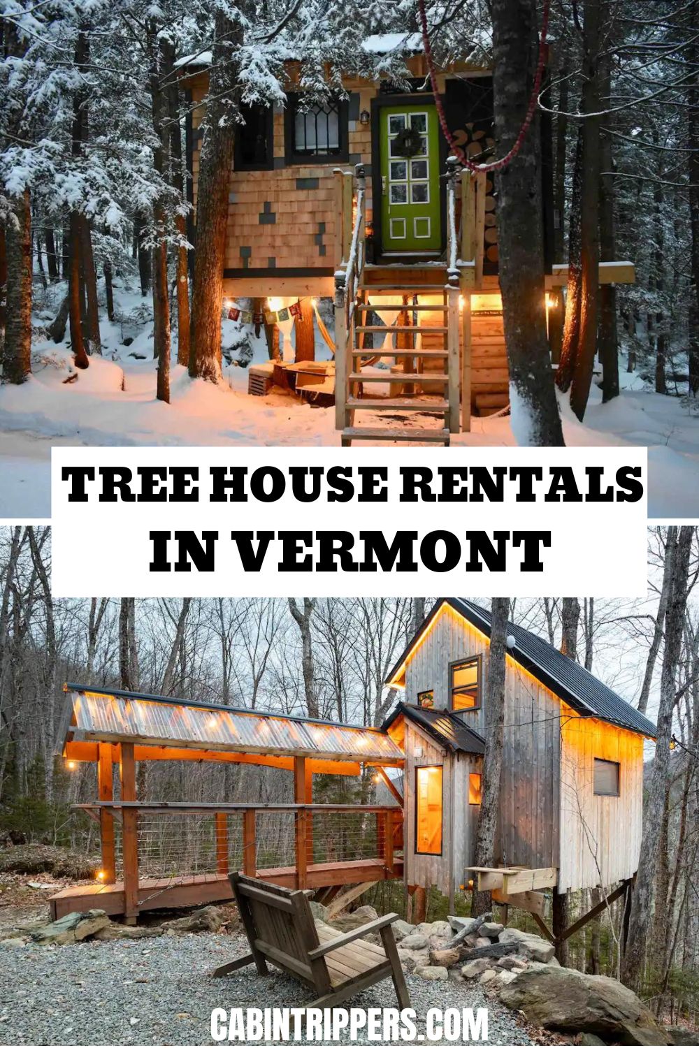 14 Best Treehouse Rentals in Vermont To Rent in 2023 Cabin Trippers